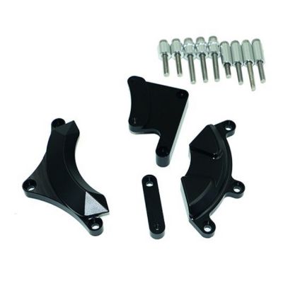 CNC padáky motoru - černé pro MT-03 2016 levá a pravá